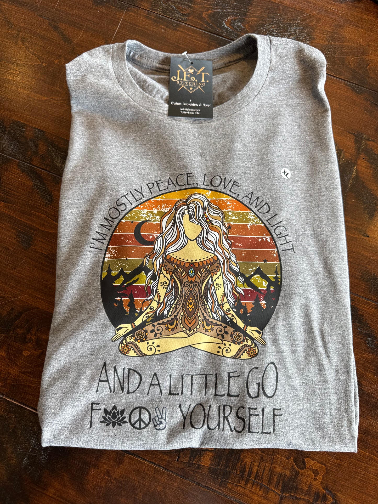 Peace, love, go F#*K your self Tee