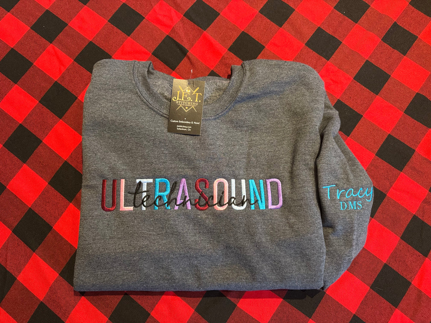 Ultrasound technician sweater