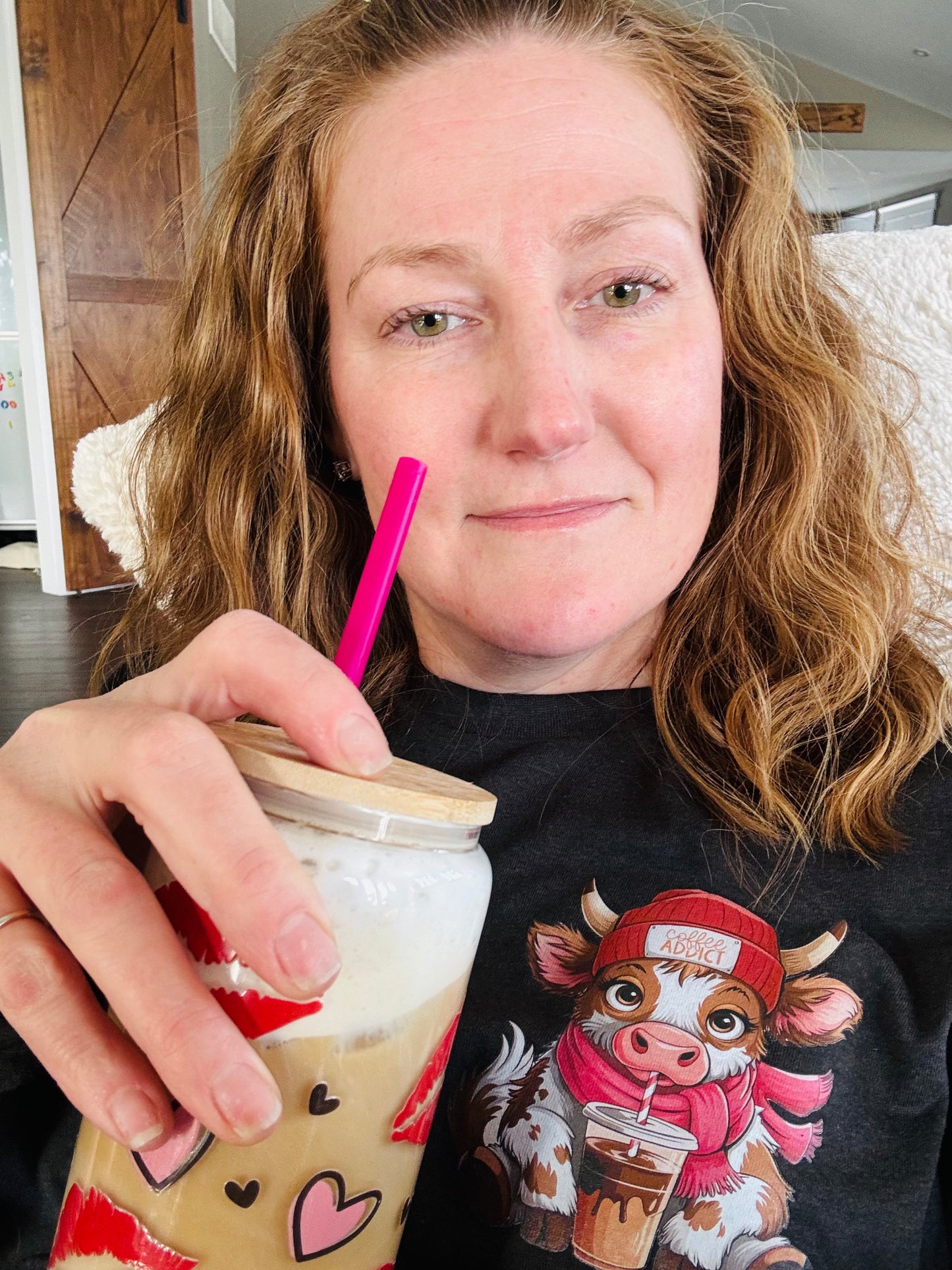Coffee Cow Long Sleeve Tee