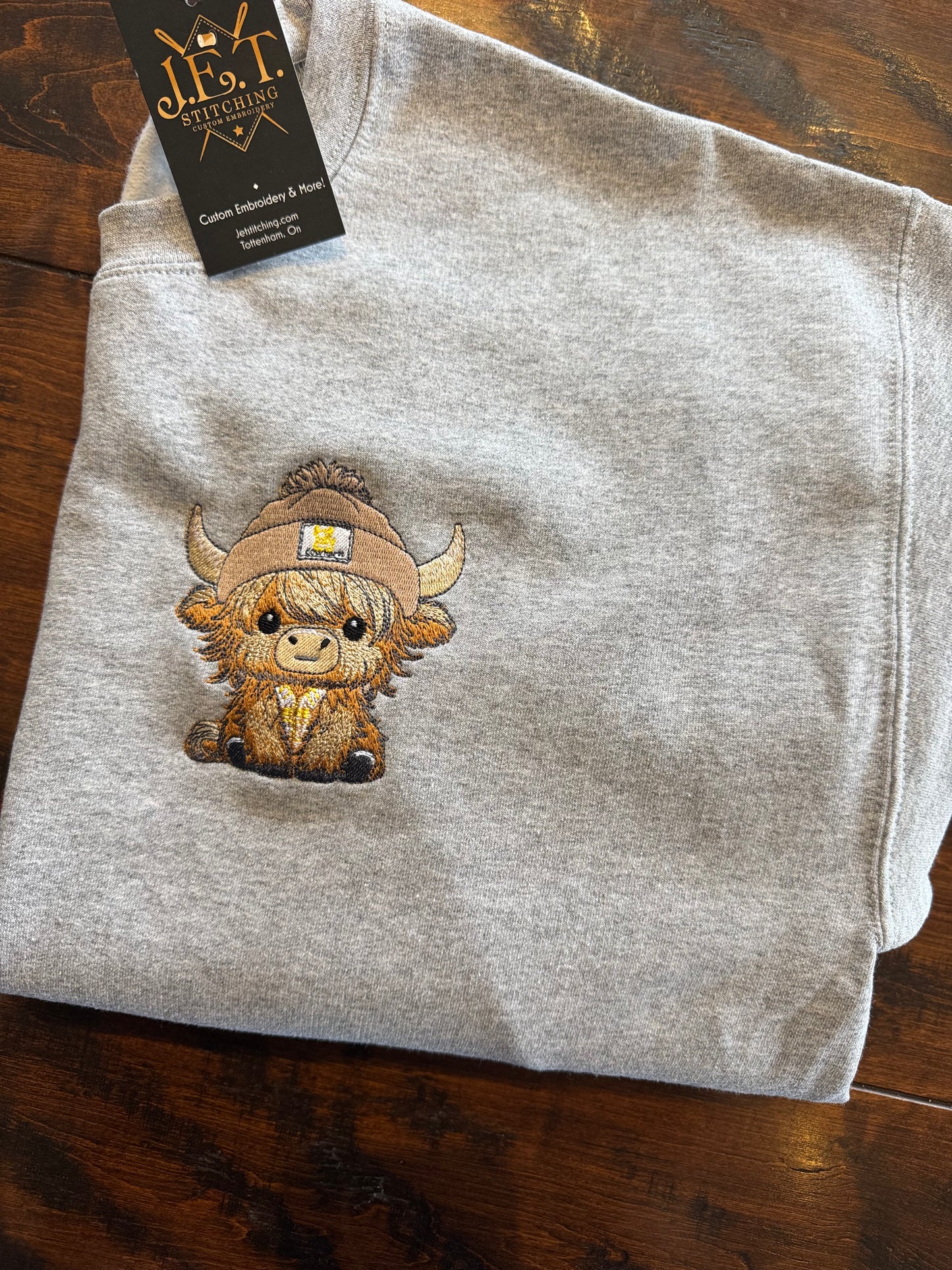 Cowhartt crewneck sweater