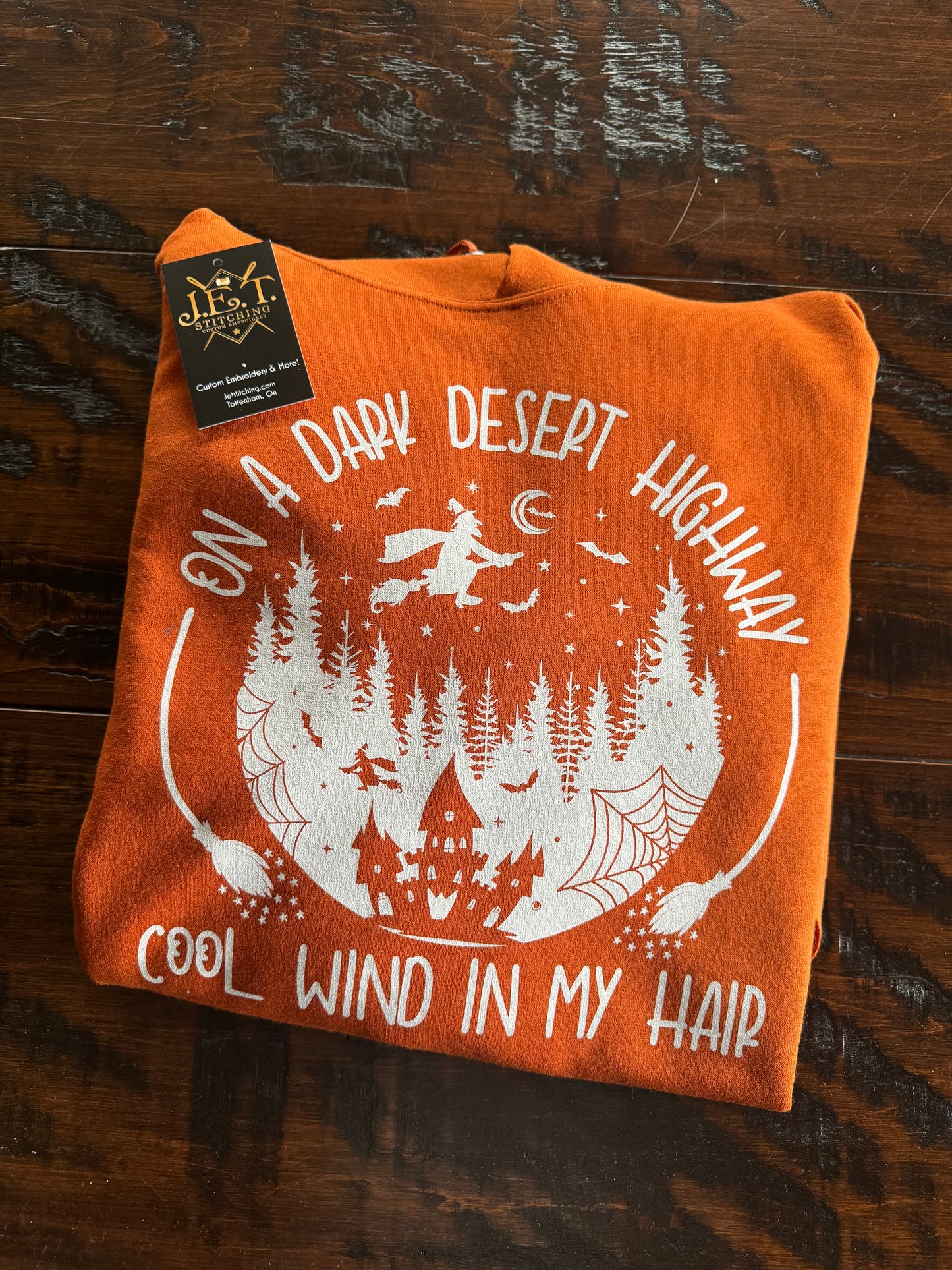 On a dark desert night hoodie