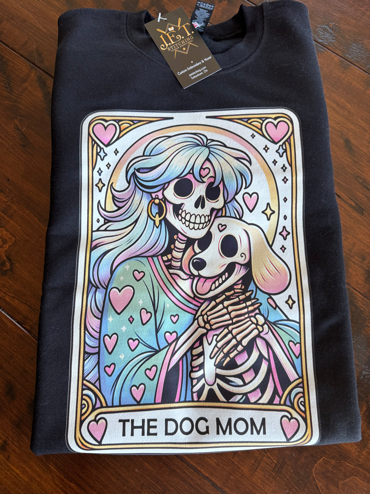 Dog Mom Tarot Card Sweater