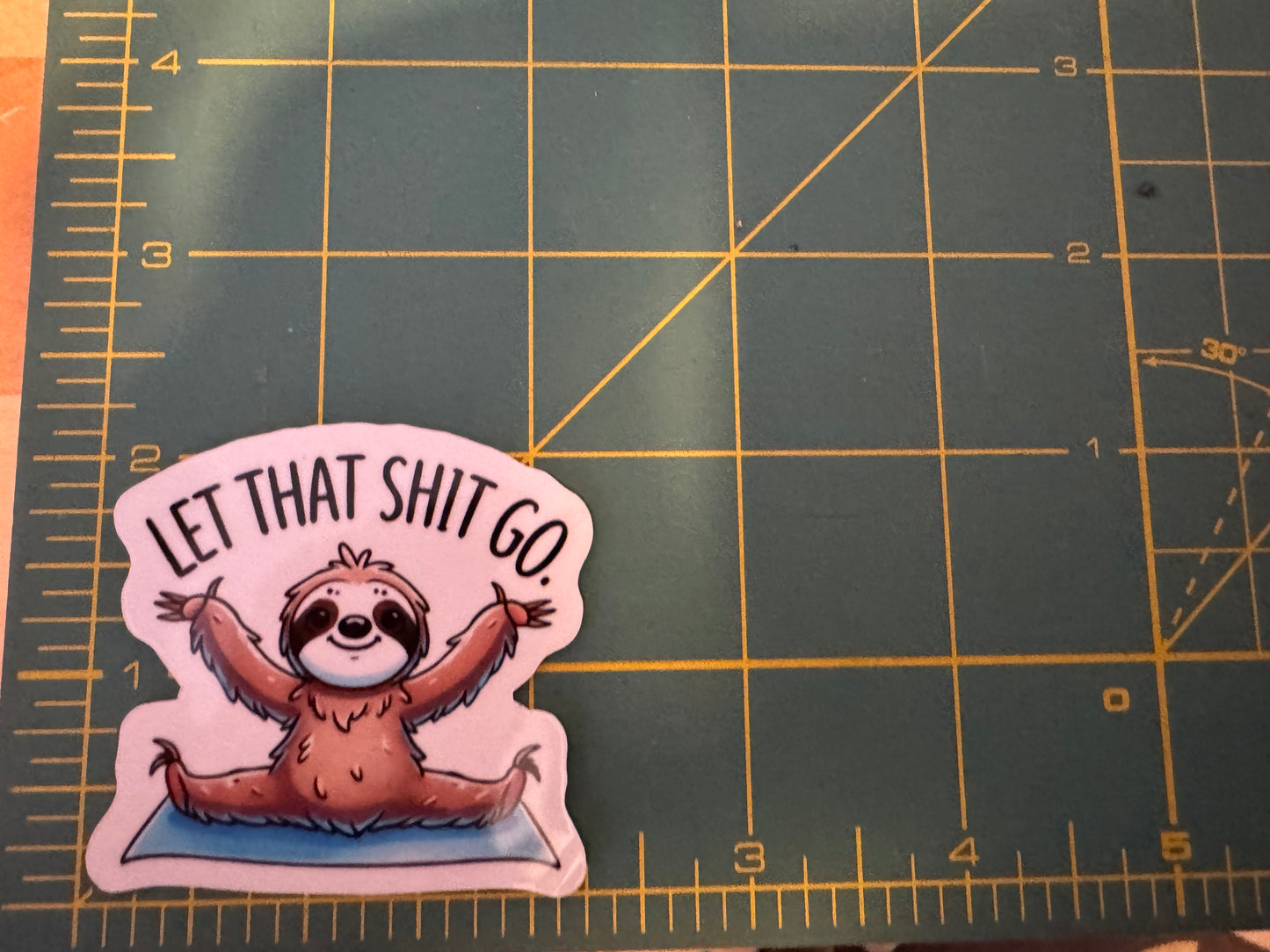 Let that shit go sticker