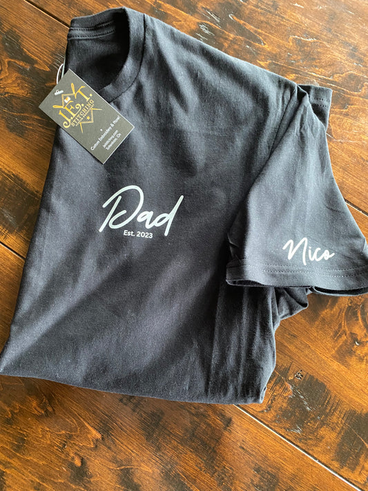Dad, Nonno, Papa, Grandpa... custom tee