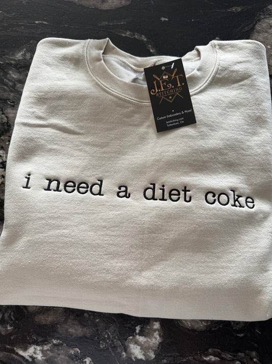 I need a Diet Coke sweater