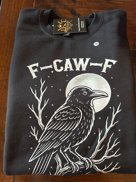 F-caw-f sweater