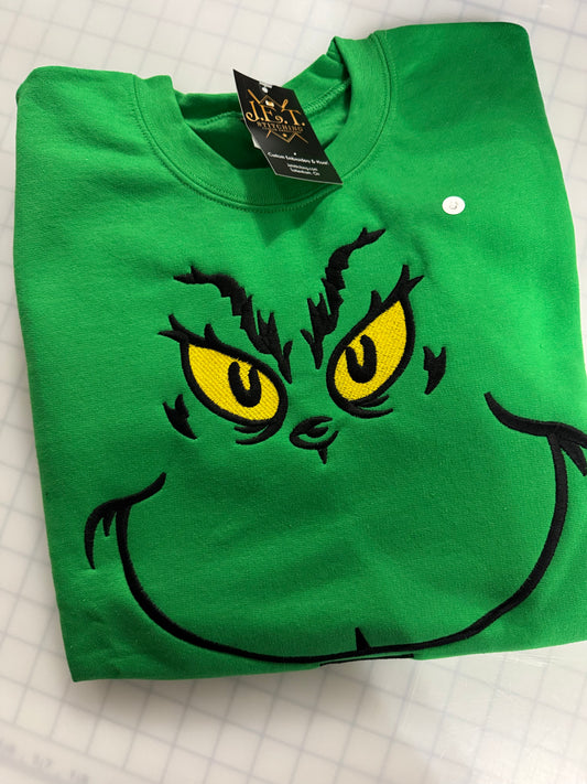 Grinch crewneck sweater
