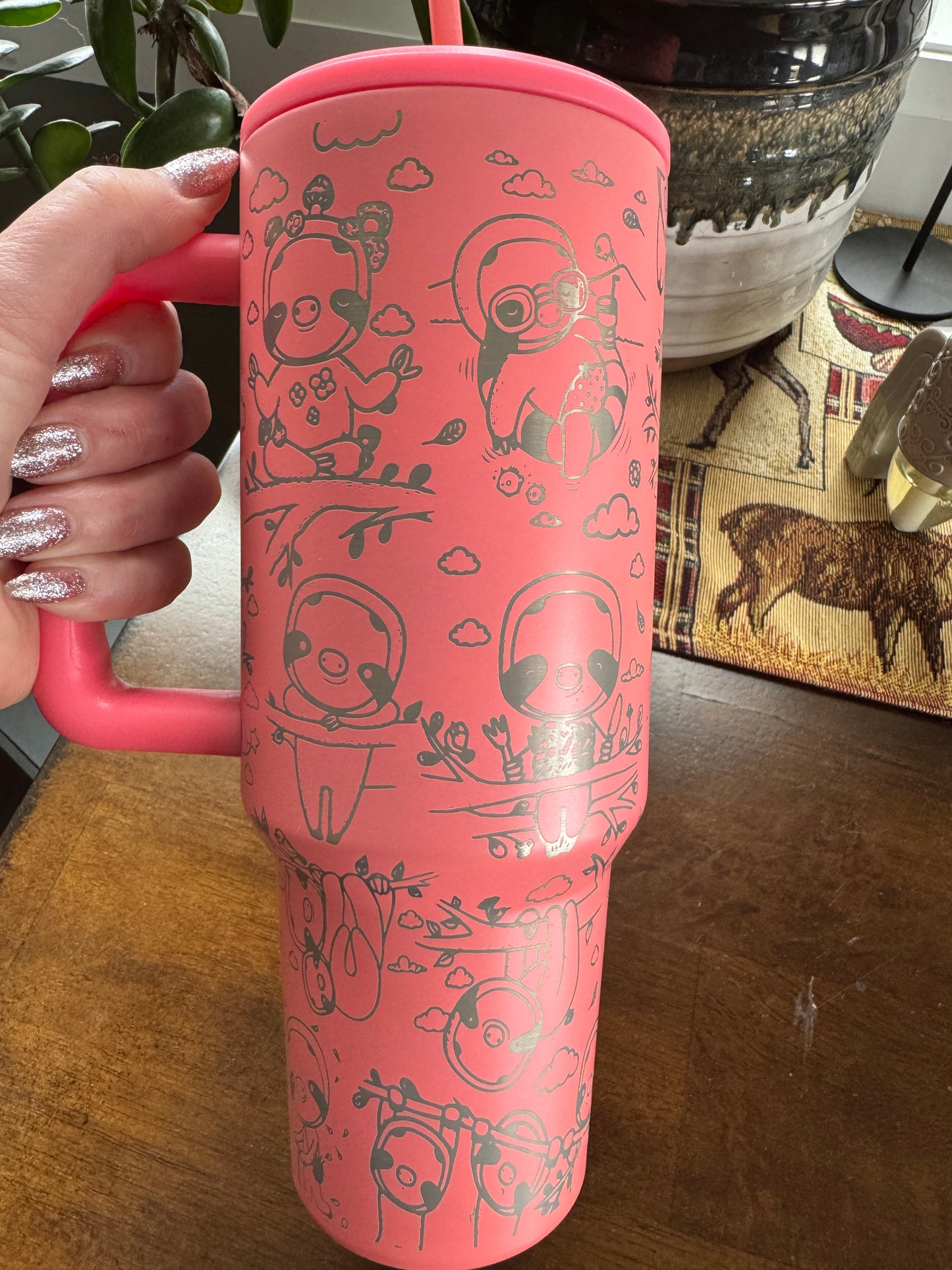 Sloth Tumbler