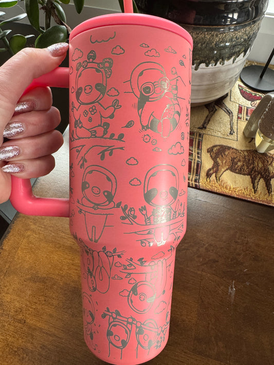 Sloth Tumbler